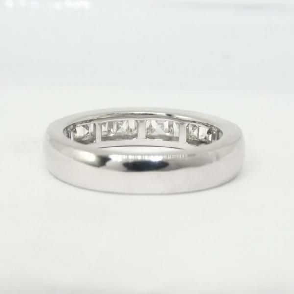 スクエアダイヤモンド ハーフエタニティリング 1.321ct Pt900