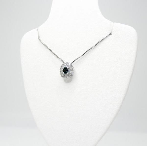 ネックレス アレキサンドライト アレキサンドライト ダイヤモンドネックレス AX D 0.277ct D 0.26ct