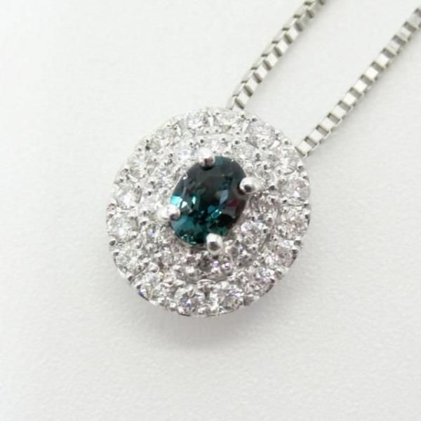 쥭ɥ饤 ɥͥå쥹 AX 0.13ct D 0.17ct 45cm Pt950 и̽