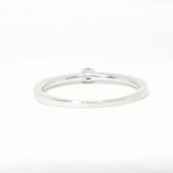 専用JH108★高級 パライバトルマリン0.08ct D pt ヘッド 鑑付 ブラジル産パライバトルマリンダイヤモンドネックレス PA 0.097