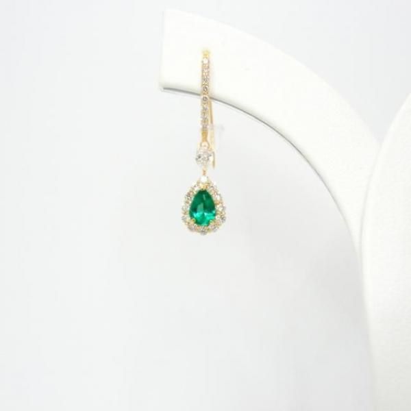 ペアシェイプ ダイヤモンド ピアス k18yg 楽天市場】ペアシェイプ ダイヤモンド ピアス 0.5ct レディース