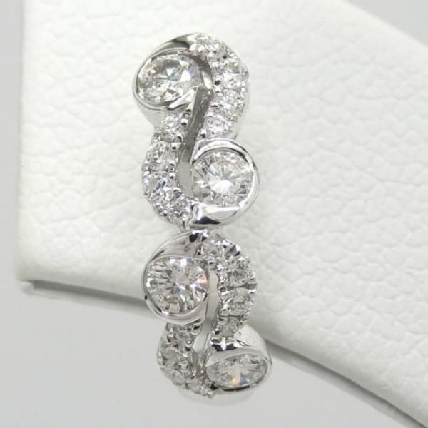 ピコレット　ダイヤモンドピアス K18トパーズ・ダイヤモンド ハート │ ボディピアス・軟骨ピアス