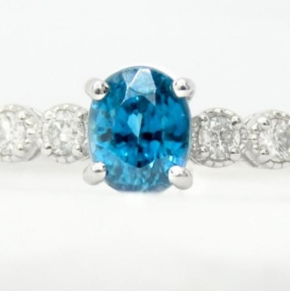 ブルーダイヤ ブルーダイヤモンドルース‐0.21ct, Fancy Vivid Blue, VS-2