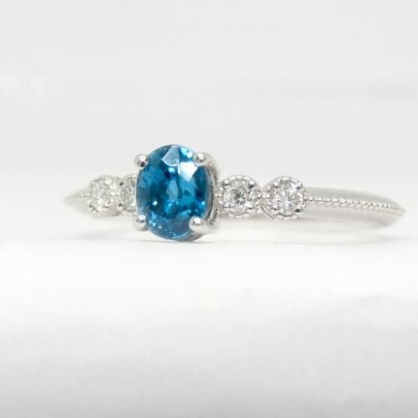 ブルーダイヤ ブルーダイヤモンドルース‐0.21ct, Fancy Vivid Blue, VS-2