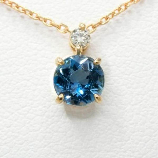 サンタマリアアクアマリン ダイヤモンドネックレス AQ 0.403ct D 0.03