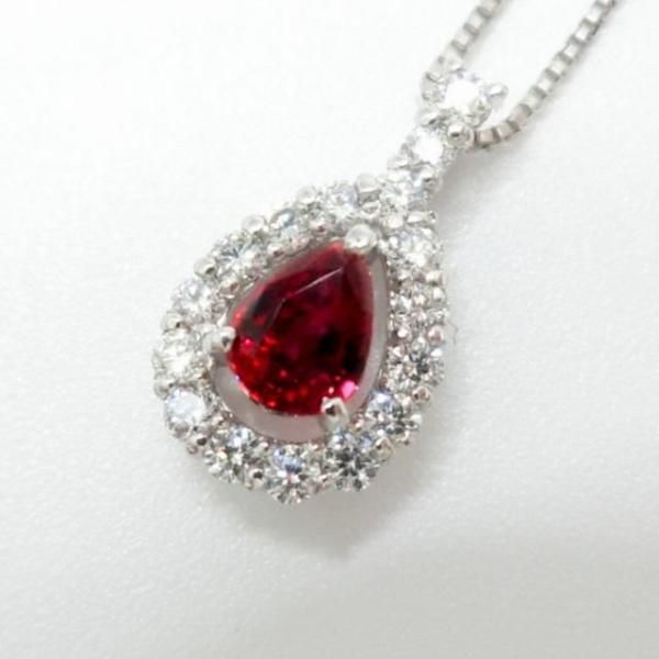 更にお値引き！ルビーダイヤモンド0.43ctピアスと0.43ctネックレストップ ルビー ダイヤモンドピアス R 1.14ct R 0.59ct D 0.49ct K18WG