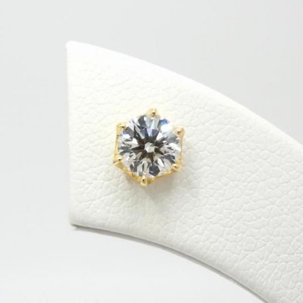 ダイヤモンドピアス D 0.409ct E-VS1-3EX 0.408ct F-VS2-3EX