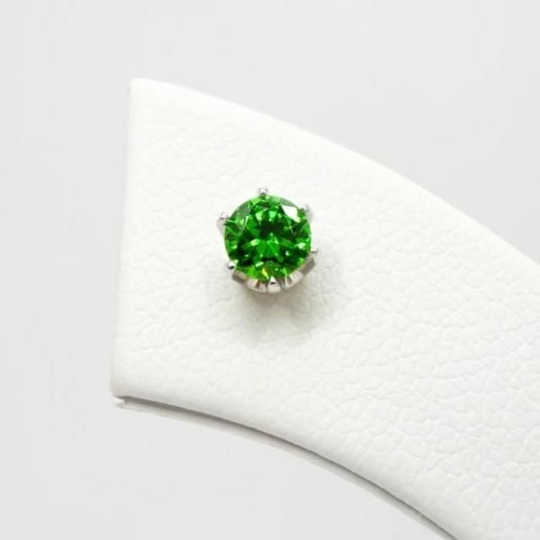 デマントイドガーネット♦︎ピアス♦︎K18 楽天市場】K18/PT デマントイドガーネット ボディピアス │ 16G