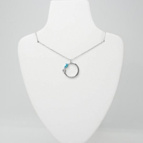 pt950 パライバトルマリン0.04 ダイヤモンド 0.620 ネックレス鑑付 pt950 パライバトルマリン0.04 ダイヤモンド 0.620 ネックレス鑑