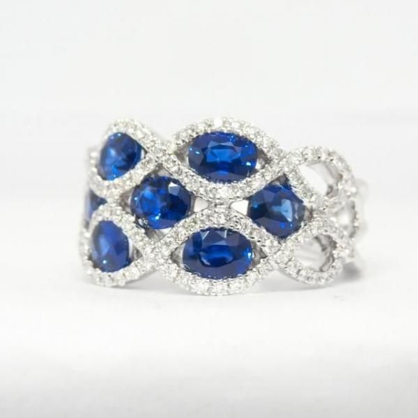 18kサファイアダイヤモンドリング K18YGサファイアダイヤモンドリング｜リング｜ベルシオラ 公式