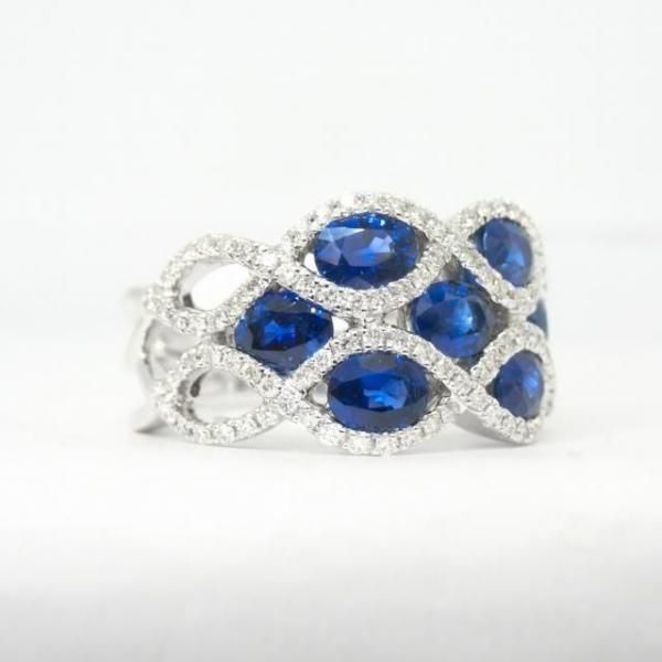 Kanonリング K18 ダイヤモンド0.44ct サファイア0.28 Kanonリング K18 ダイヤモンド0.44ct サファイア0.28