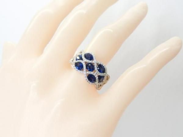 デザイン サファイア リング サイズ8 デザイン サファイア リング サイズ8 サファイアリングの