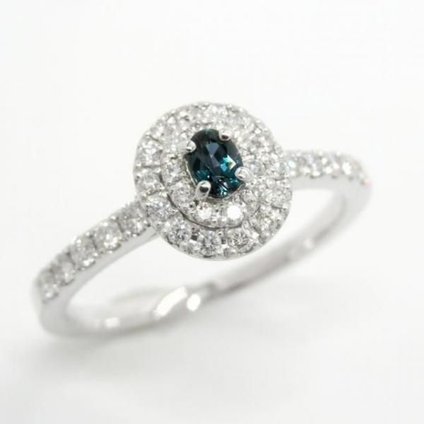 アレキサンドライト ダイヤモンドリング AX 0.11ct D 0.28ct Pt950 日
