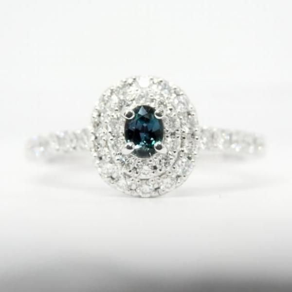 アレキサンドライト ダイヤモンドリング AX 0.11ct D 0.28ct