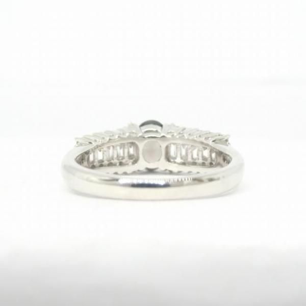 ブラジル産アレキサンドライト バゲットカットダイヤモンドリング AX