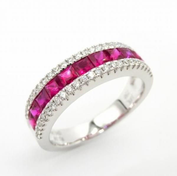 ץ󥻥åȥӡ ɥ R 1.18ct D 0.30ct K18WG BOUTIQUE LINE