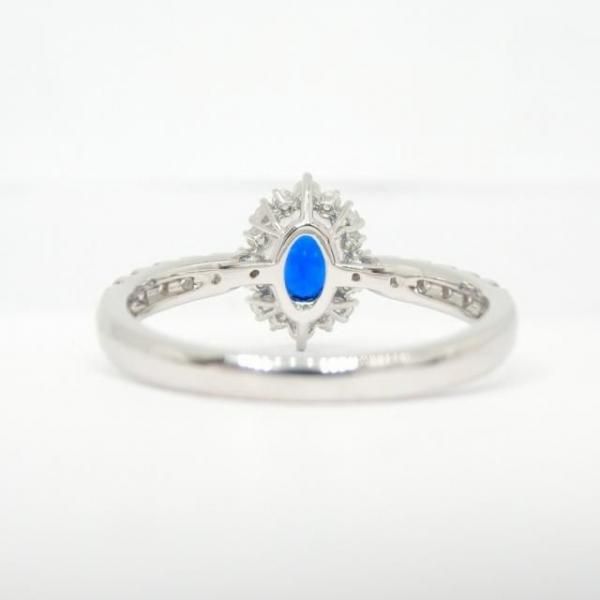 アウイナイト ダイヤモンドリング HA 0.34ct D 0.38ct Pt900 日独宝石