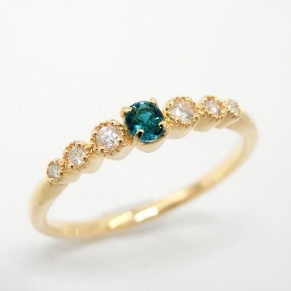 <img class='new_mark_img1' src='https://img.shop-pro.jp/img/new/icons20.gif' style='border:none;display:inline;margin:0px;padding:0px;width:auto;' />�����ǥ��ǥ����饤�� ��������ɥ�� GRD 0.079ct D 0.07ct K18YG �������и������̽���