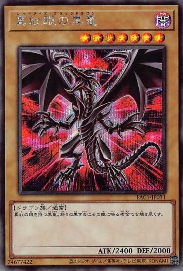 遊戯王 真紅眼の黒竜 レッドアイズ・ブラックドラゴン