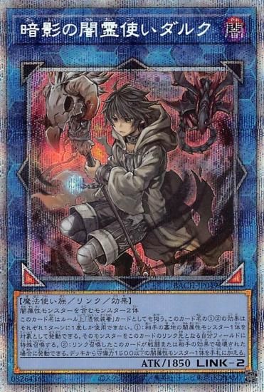 遊戯王カード　暗影の闇霊使いダルク　プリズマ