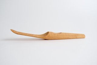 五家荘工芸　ジャム・バターヘラ（熊本県産サクラ）/ Jam & butter spatula (Japanese Maple)