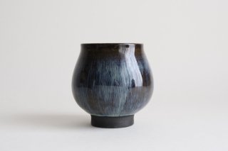 ư ͧ졡ľ / Blue shodai glaze japanese tea cup