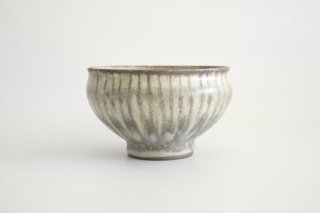 小代焼一先窯　緑釉　碗 （小) B / Shodaiware green glaze rice bowl (small) B