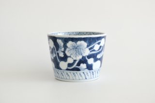 ҡ Ҥ礦 / Blue and white porcelain cup Gourd (Soba choko)
