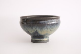 小代焼一先窯　青小代　碗 (小) / Shodaiware blue shodai glaze bowl (small) <img class='new_mark_img2' src='https://img.shop-pro.jp/img/new/icons1.gif' style='border:none;display:inline;margin:0px;padding:0px;width:auto;' />