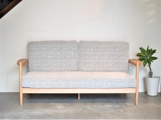 □SALE□日進木工 Natural brown 2Pソファ - Re-barrack INTERIOR □SALE□日進木工 Natural brown 2Pソファ - Re-barrack INTERIOR