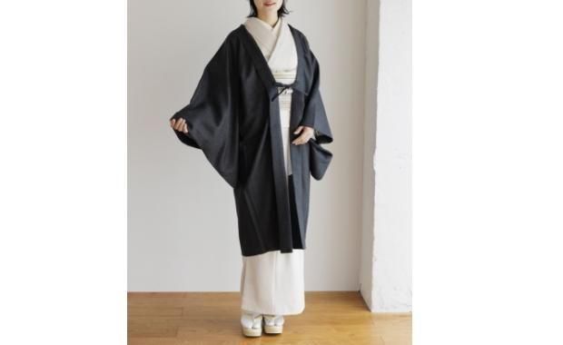 専用☆新品未着用！証紙付き美里紬とシックな羽織のセット 専用☆新品未着用！証紙付き美里紬とシックな羽織のセット