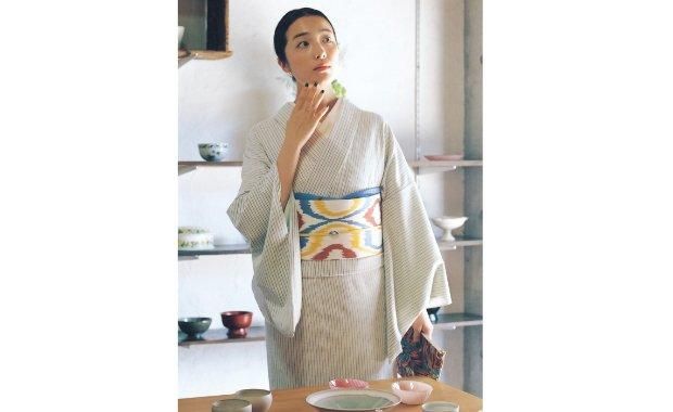 千織」遠州木綿 遠州縞（反物） - こまものや七緒 オンライン