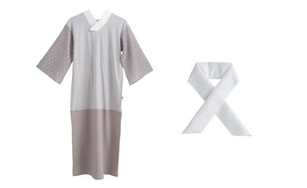 Saku Saku+×七緒」ふぁんじゅスリップ ベルスリーブ+替え衿 Saku Saku+×七緒」ふぁんじゅスリップ ベルスリーブ+替え衿