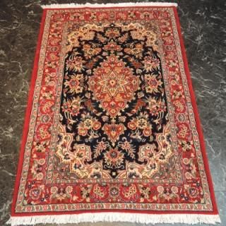 ペルシャ絨毯 Sサイズ(165cm×106cm) クム産 4020
