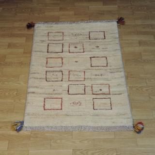 ギャッベ 玄関マットサイズ (87cm×62cm) 2537