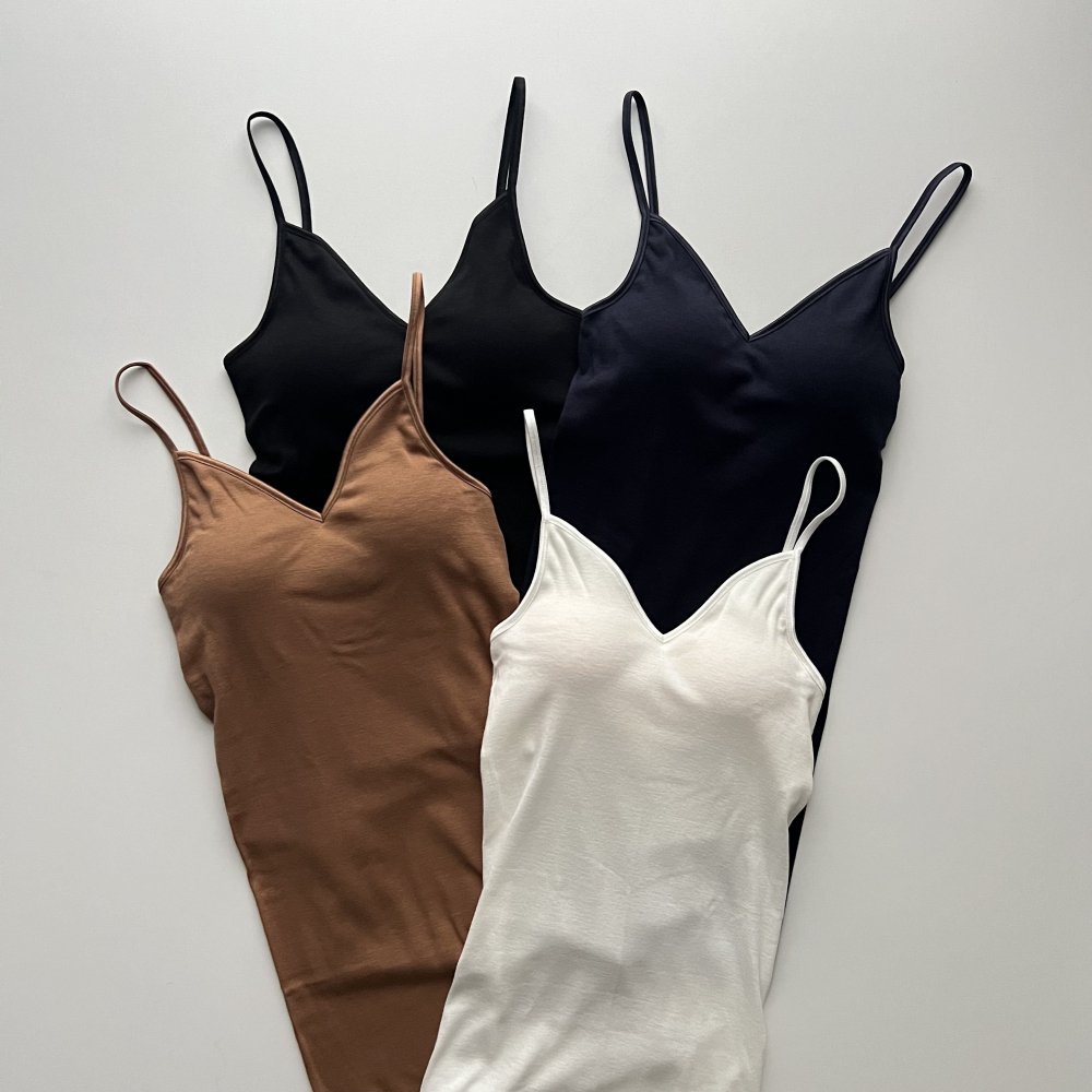 bra cup camisole - the LITTLE STANDARD
