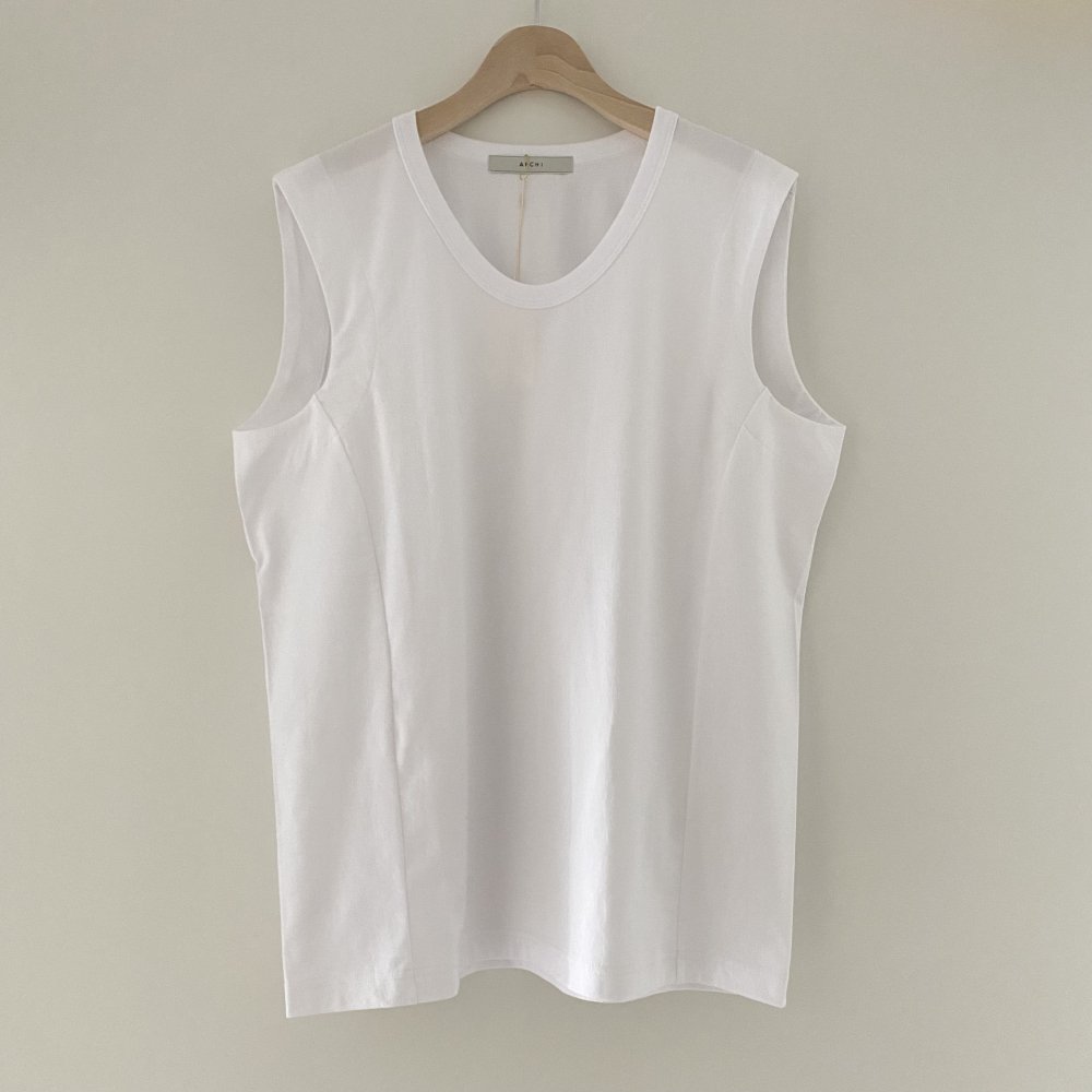 <img class='new_mark_img1' src='https://img.shop-pro.jp/img/new/icons14.gif' style='border:none;display:inline;margin:0px;padding:0px;width:auto;' />supima cotton tank - white