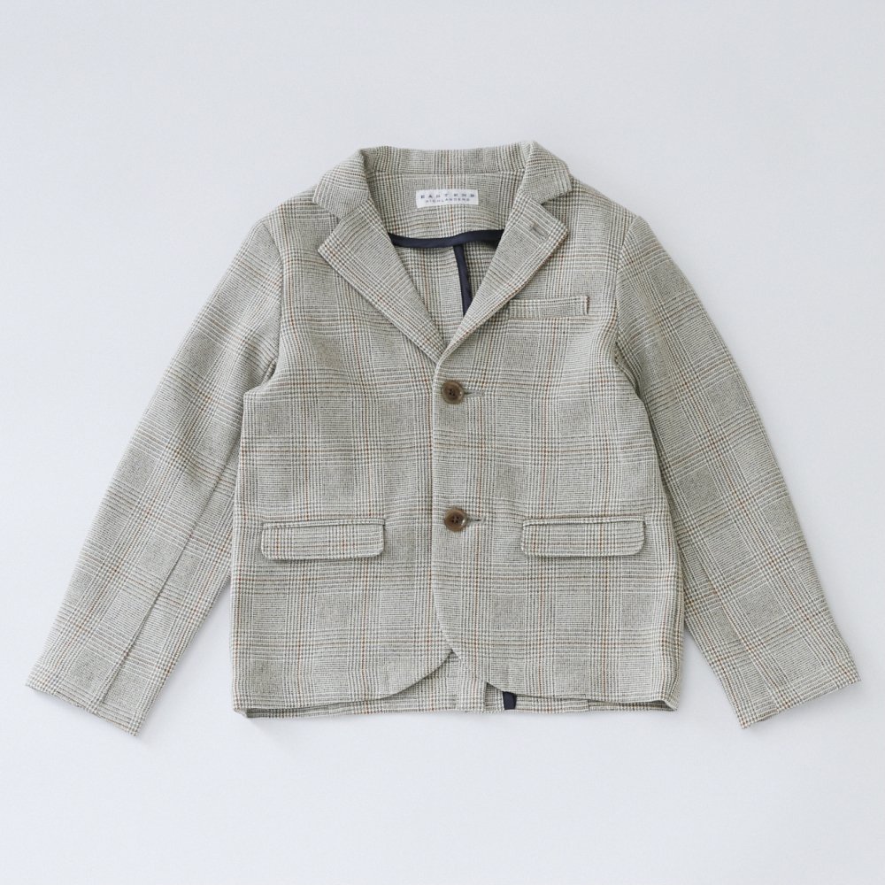 <img class='new_mark_img1' src='https://img.shop-pro.jp/img/new/icons20.gif' style='border:none;display:inline;margin:0px;padding:0px;width:auto;' />dress jacket - beige plaid - 40%off