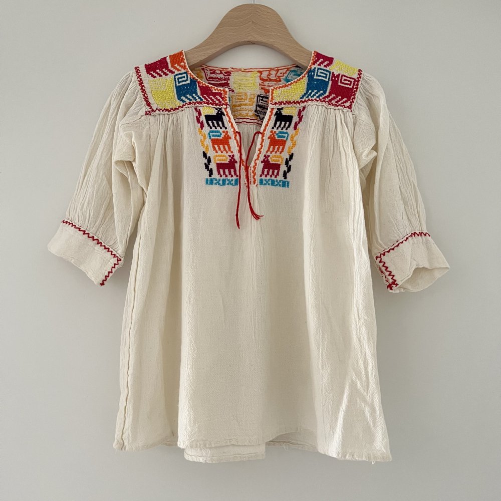 <img class='new_mark_img1' src='https://img.shop-pro.jp/img/new/icons14.gif' style='border:none;display:inline;margin:0px;padding:0px;width:auto;' />used embroidery tunic - 7