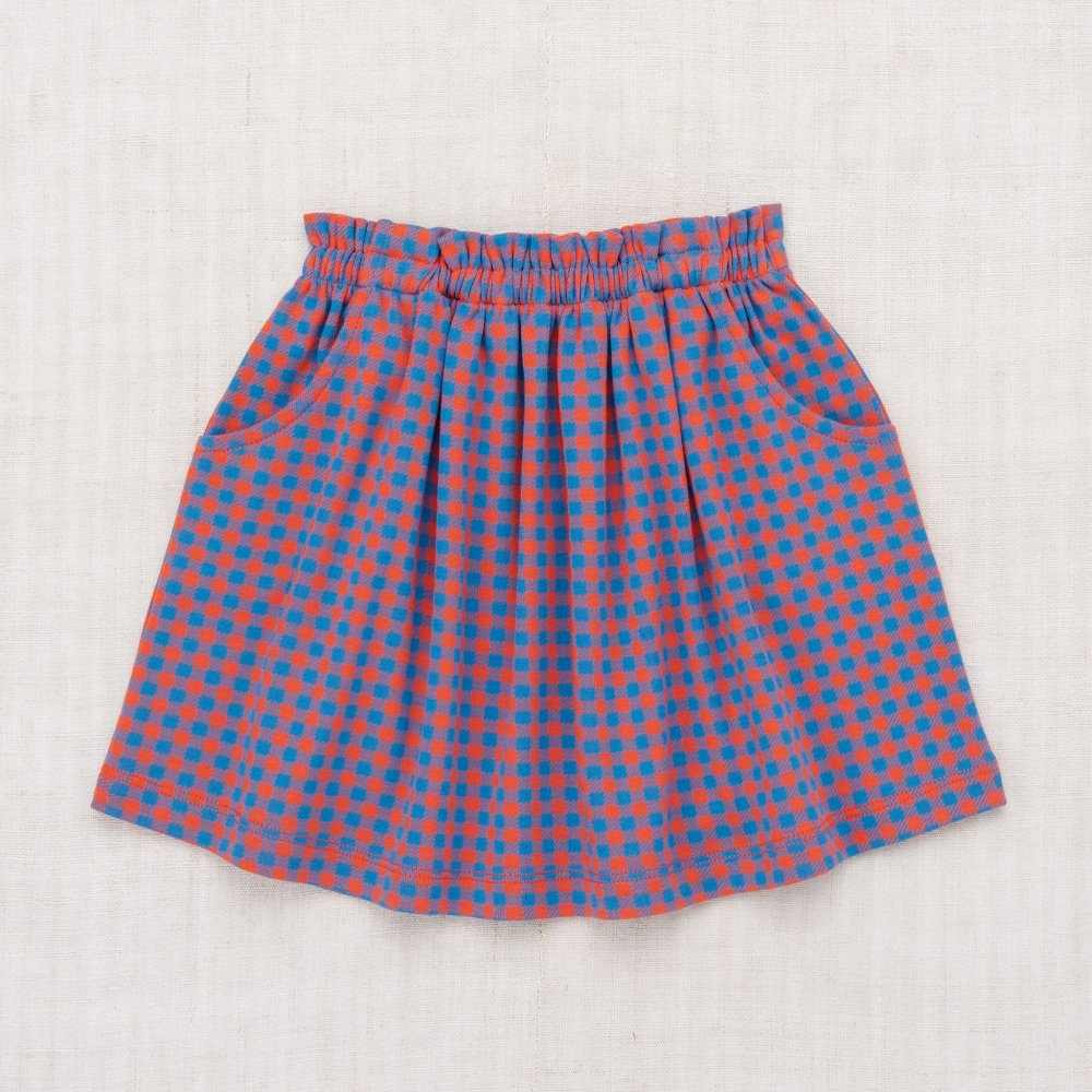 <img class='new_mark_img1' src='https://img.shop-pro.jp/img/new/icons20.gif' style='border:none;display:inline;margin:0px;padding:0px;width:auto;' />Charlotte skirt - mandarin red picnic - 30%off