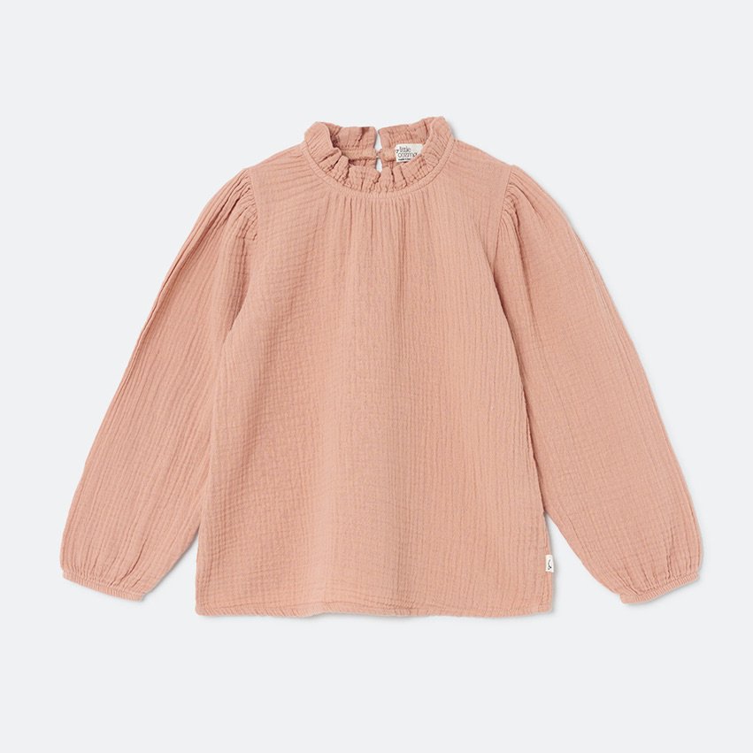 <img class='new_mark_img1' src='https://img.shop-pro.jp/img/new/icons20.gif' style='border:none;display:inline;margin:0px;padding:0px;width:auto;' />soft gauze blouse - pink - 50％off