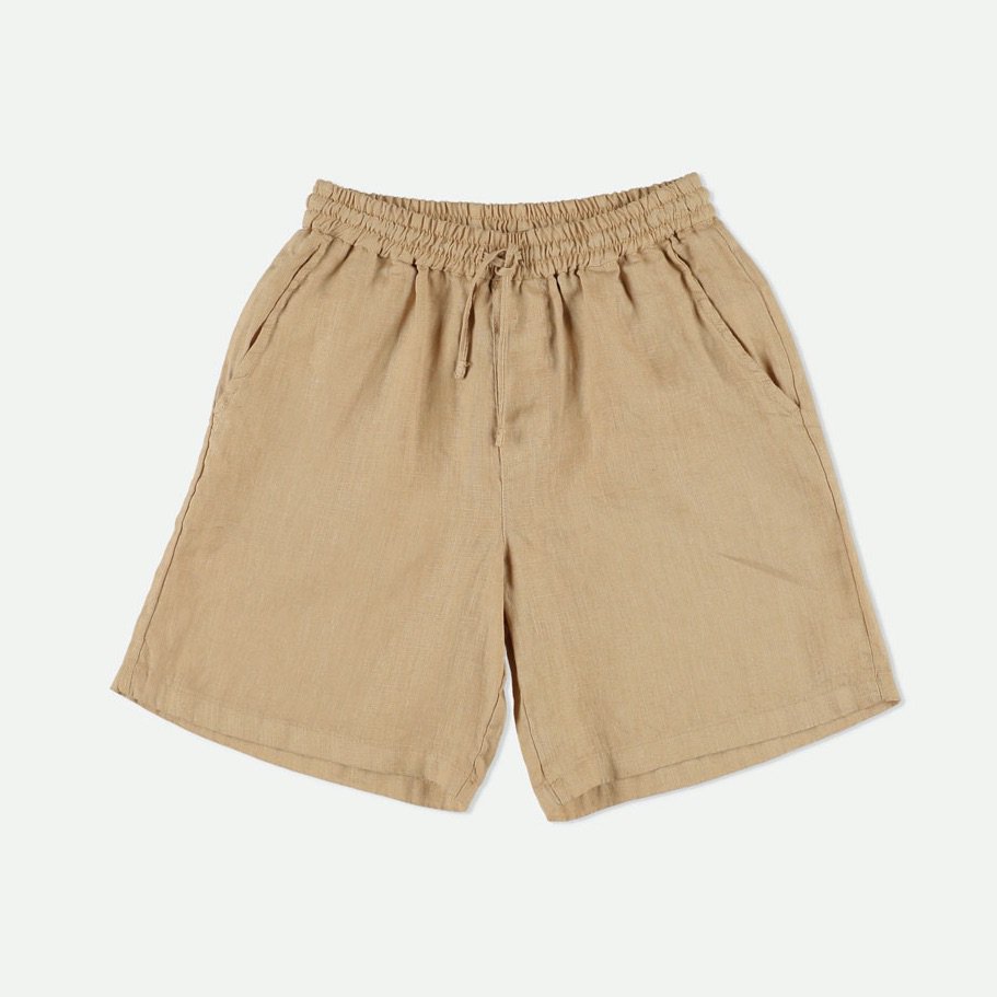 <img class='new_mark_img1' src='https://img.shop-pro.jp/img/new/icons14.gif' style='border:none;display:inline;margin:0px;padding:0px;width:auto;' />linen bermuda shorts - beige