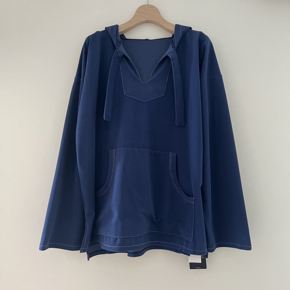 <img class='new_mark_img1' src='https://img.shop-pro.jp/img/new/icons14.gif' style='border:none;display:inline;margin:0px;padding:0px;width:auto;' />Mexican hoodie - pile blue