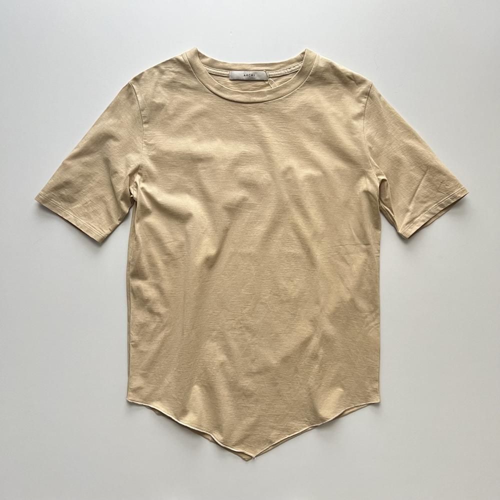 <img class='new_mark_img1' src='https://img.shop-pro.jp/img/new/icons20.gif' style='border:none;display:inline;margin:0px;padding:0px;width:auto;' />plant dyeing tee - beige - 30%off
