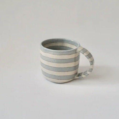 Nerikomi Blue stripe