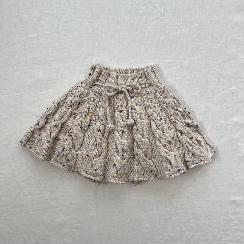 cable skating pond skirt - iris confetti - 60%off - the