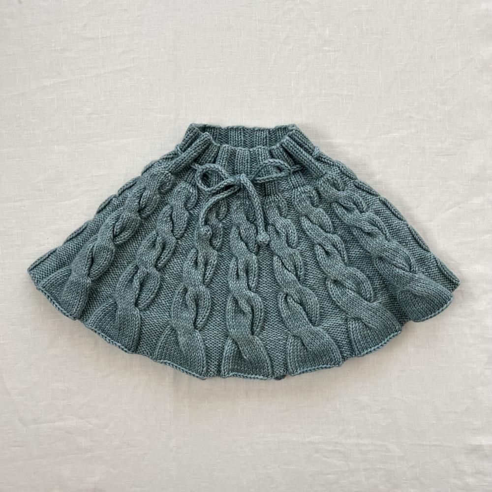 misha＆puff cable skating pond skirt 6y Misha & Puff Cable Skating Pond Kid's Skirt Iris Confetti