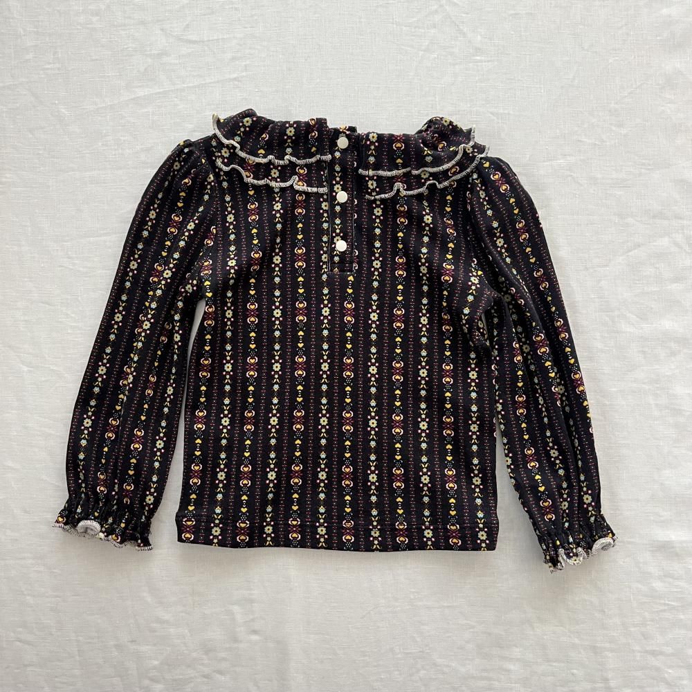 Misha&Puff Peggy Top Licorice Bohemia 4y