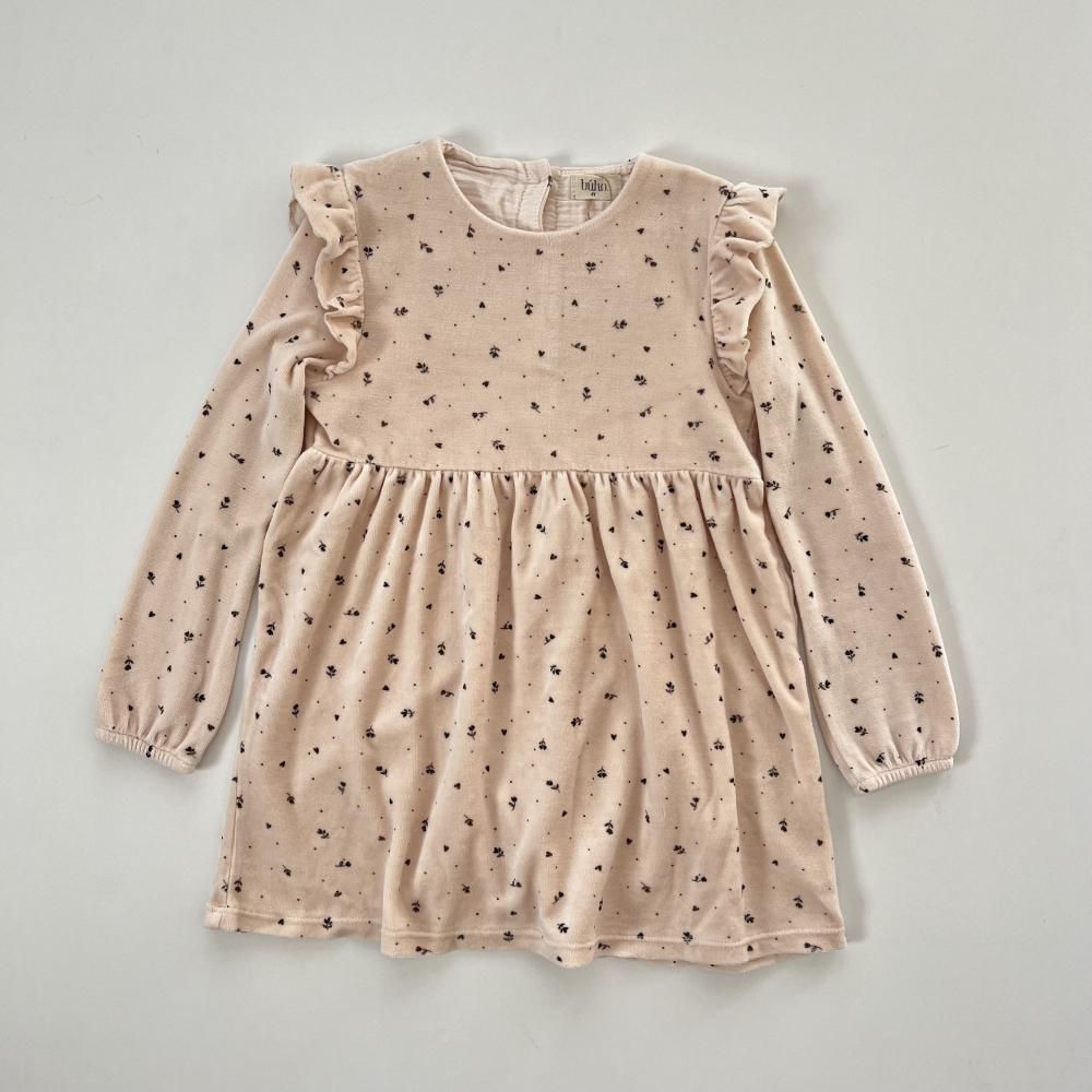 <img class='new_mark_img1' src='https://img.shop-pro.jp/img/new/icons20.gif' style='border:none;display:inline;margin:0px;padding:0px;width:auto;' />velvet cuore dress - cream pink - 50%