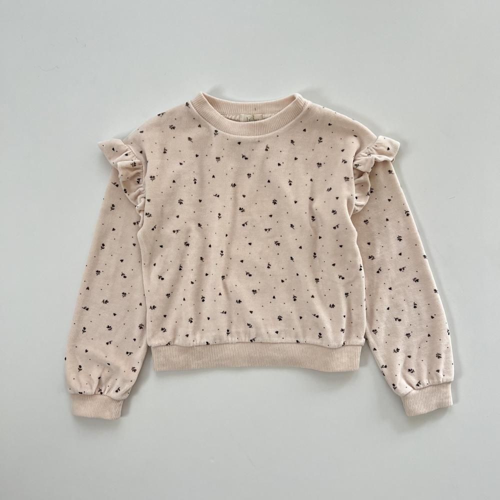 <img class='new_mark_img1' src='https://img.shop-pro.jp/img/new/icons20.gif' style='border:none;display:inline;margin:0px;padding:0px;width:auto;' />velvet cuore sweat shirts - cream pink - 50%off
